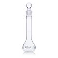 Globe Scientific Flask, Volumetric, Wide Mouth, Globe Glass, 20mL, Class A, To Contain (TC), ASTM E288, 6/Box 8230020